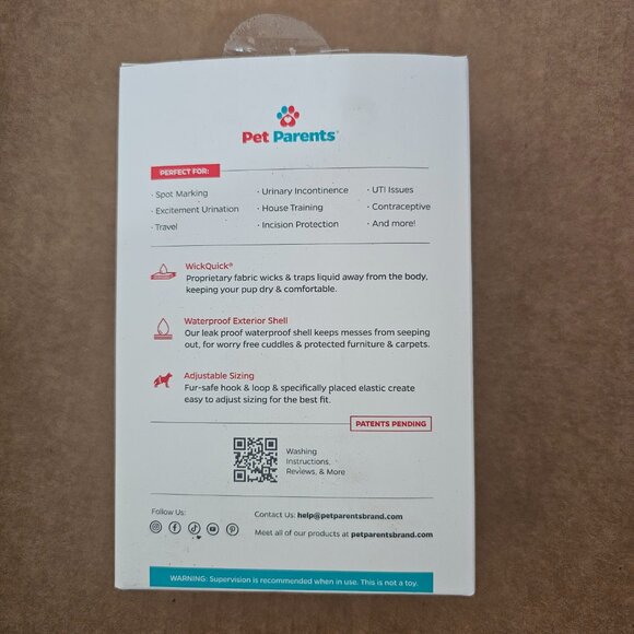 Belly Band Diapers - Reuseable/Washable - Extra Small - Picture 6 of 6